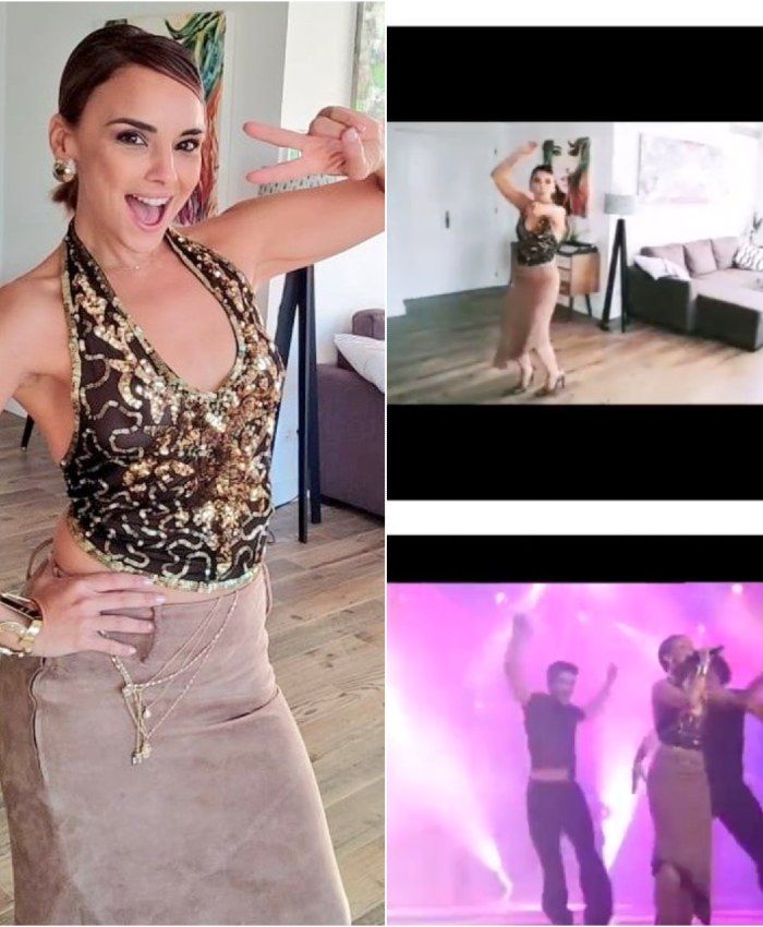Chenoa muestra uno de los 'looks' que conserva de 'OT'
