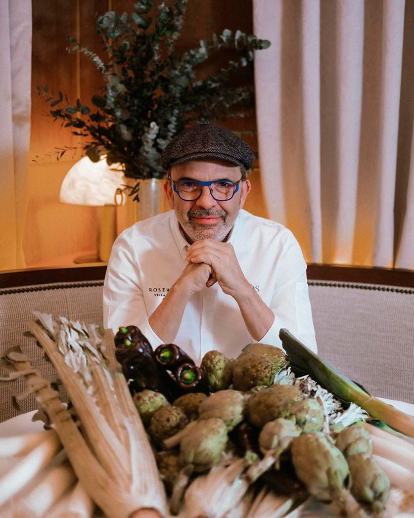 Jesus Sánchez, chef de Amós, Rosewood Villa Magna