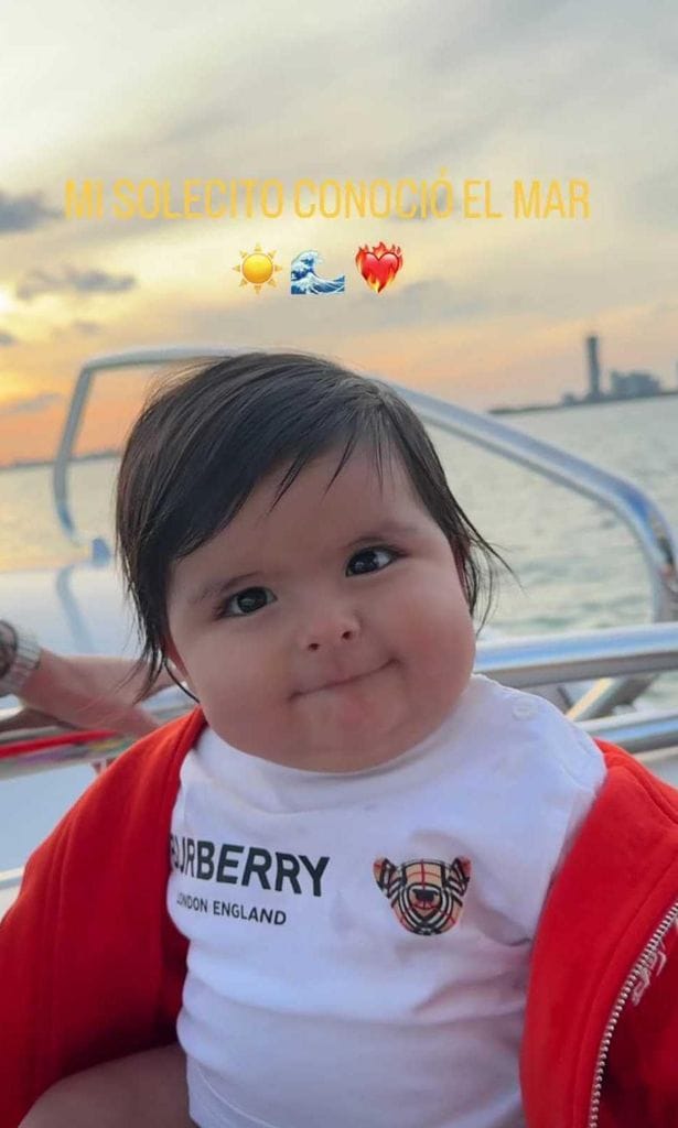 Inti, hija de Nodal y Cazzu
