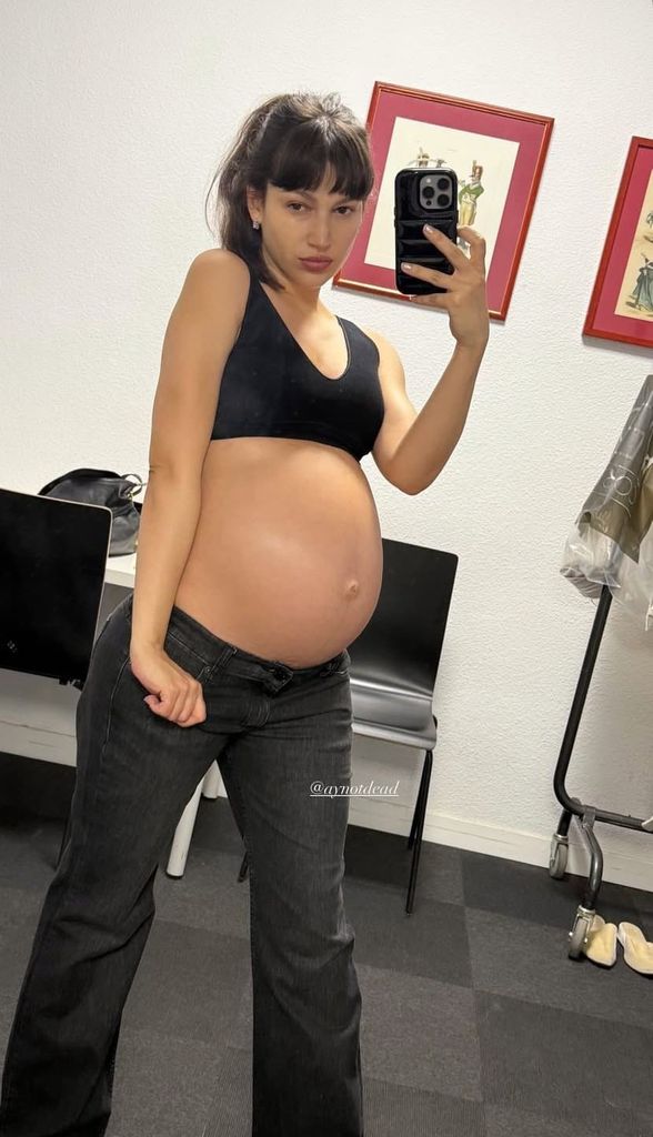 Úrsula Corberó, en la recta final de su embarazo