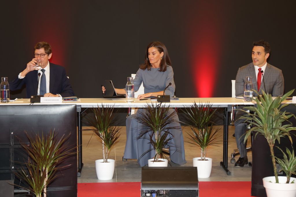 Reina Letizia en una reunión de la FAD en junio de 2024