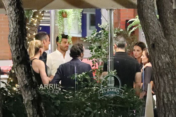 Paula Echevarría y Miguel Torres, de cena con amigos