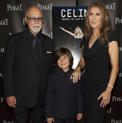 La cantante y su esposo son ya padres de un niño de nueve años, René-Charles, nacido también después de que la artista se sometiera a un tratamiento de fertilidad
