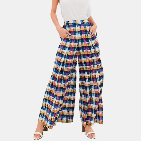 pantalones cuadros