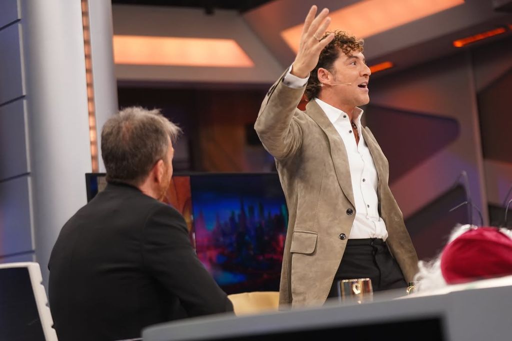 David Bisbal inaugura la navidad en el Hormiguero