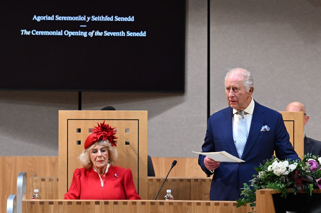 El discurso de Carlos III en la inauguración de la  séptima legislatura del Sennedd