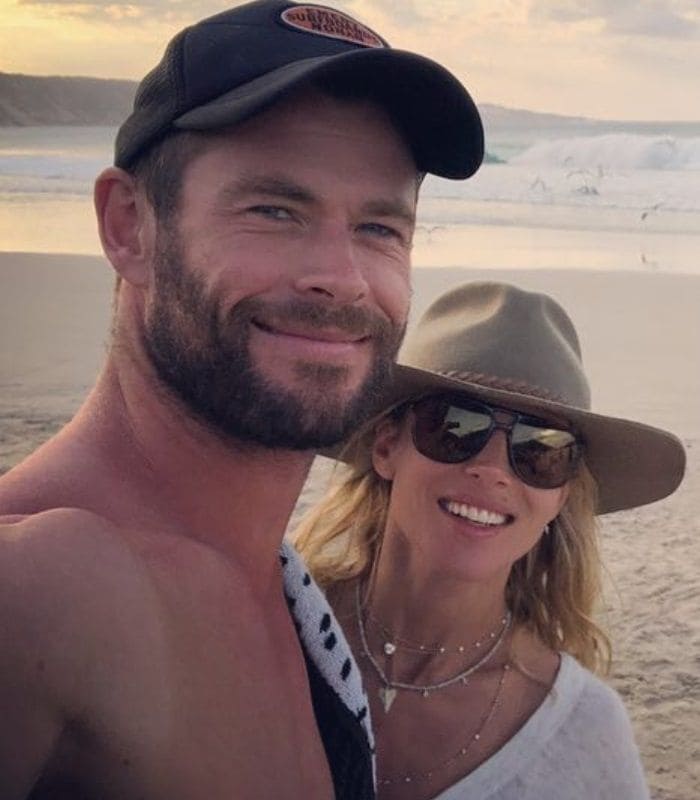 Elsa Pataky y su esposo