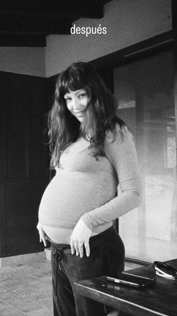 El 'después' del embarazo de Úrsula Corberó