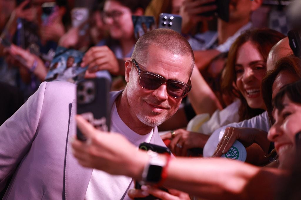 Brad Pitt estrena su nueva película "F1: The Movie" en el Sofitel Reforma de México el 9 de junio de 2025