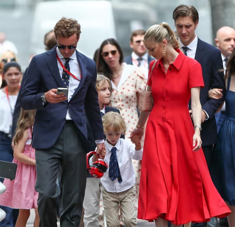 Andrea y Beatrice Borromeo en la Fórmula Uno