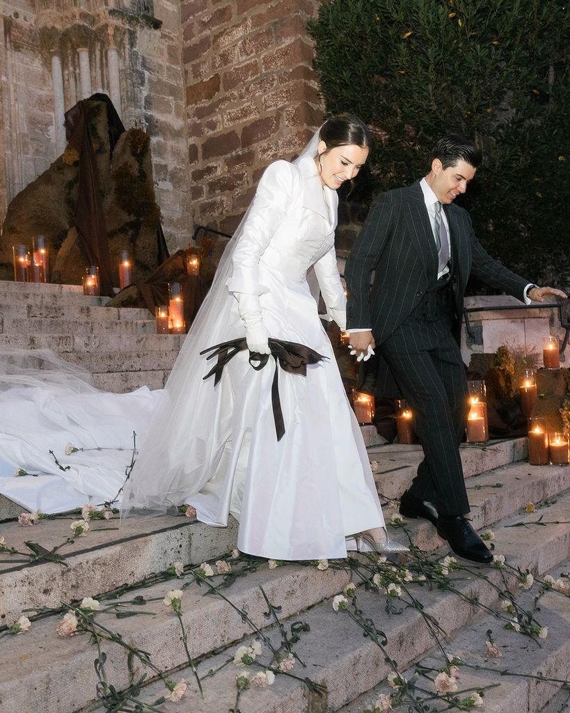 Look de novia de Lorenzo Caprile