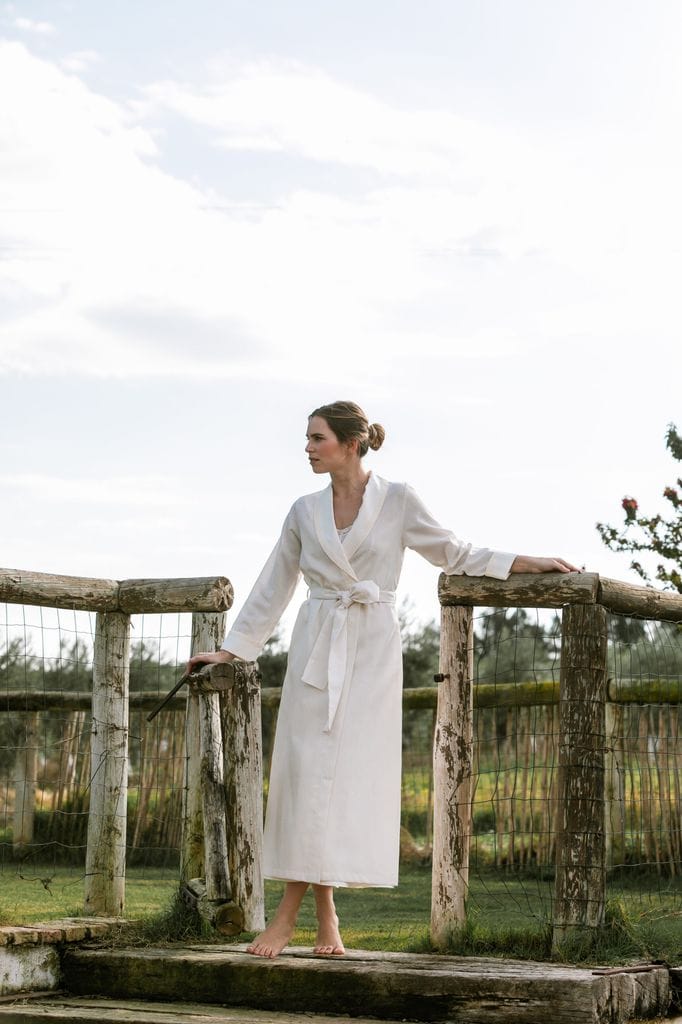 Batas de novia blancas Diseño 2 Lencería