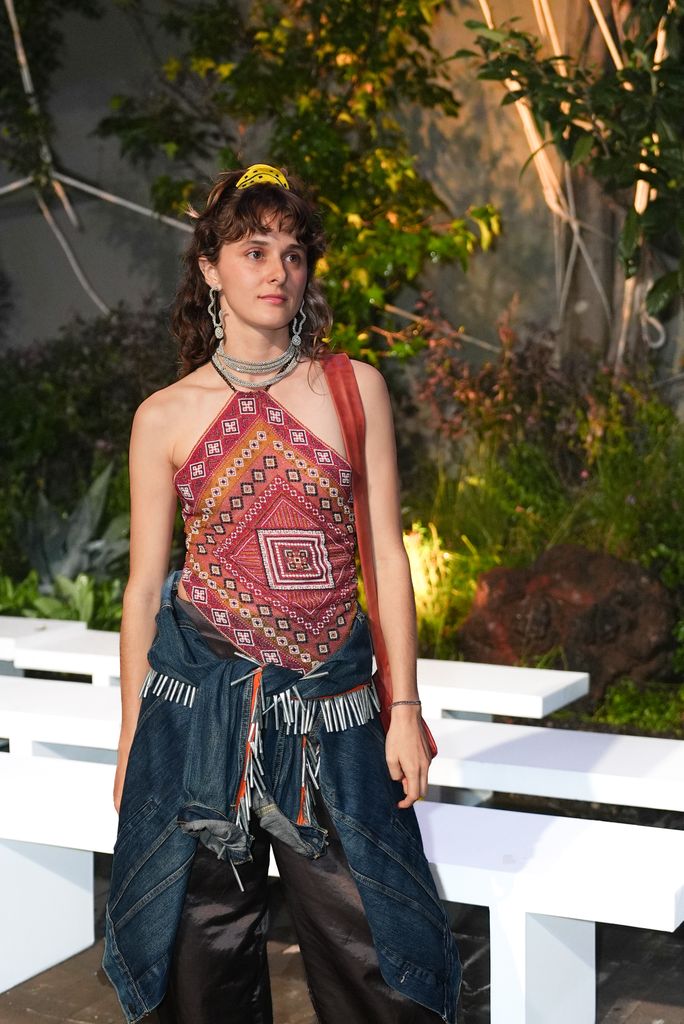 Nicole Panas en Volvo Fashion Week México 2026.