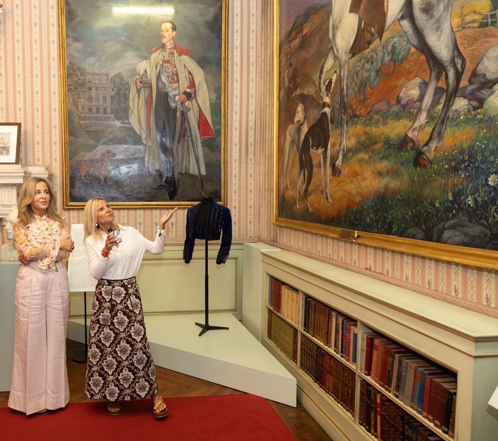 Eugenia Martínez de Irujo en la exposición 'Cayetana, Grande de España', presentada este miércoles 30 de septiembre de 2026 en el palacio de Liria de Madrid