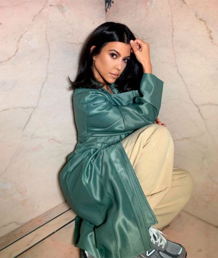 Kourtney reveló que está aplicando la crianza con apego con el pequeño Rocky.