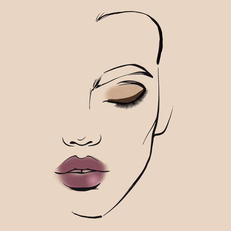 Maquillaje de novia para rostros corazón