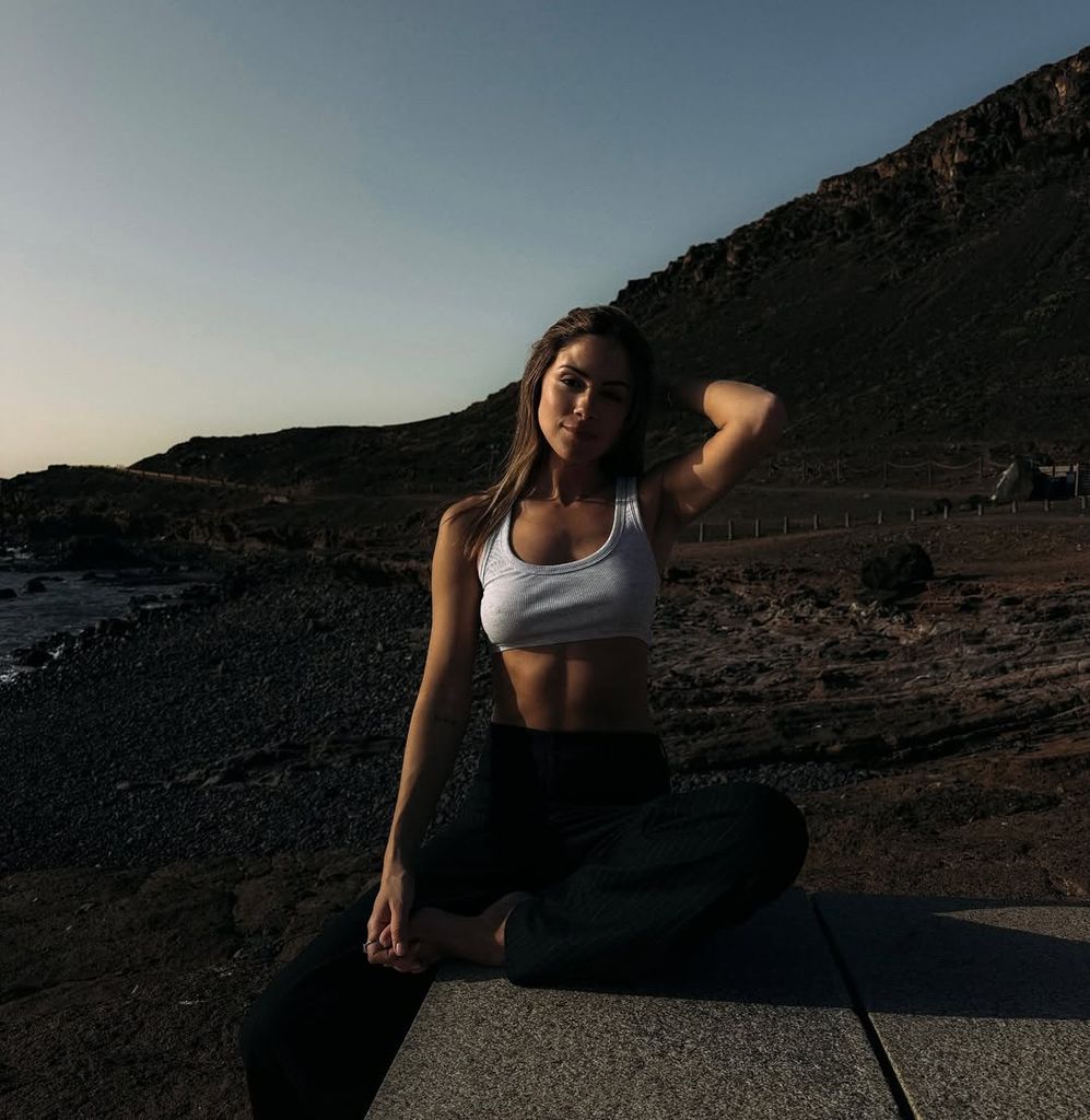 Melyssa Pinto en su escapada del mes de febrero a Las Palmas de Gran Canaria