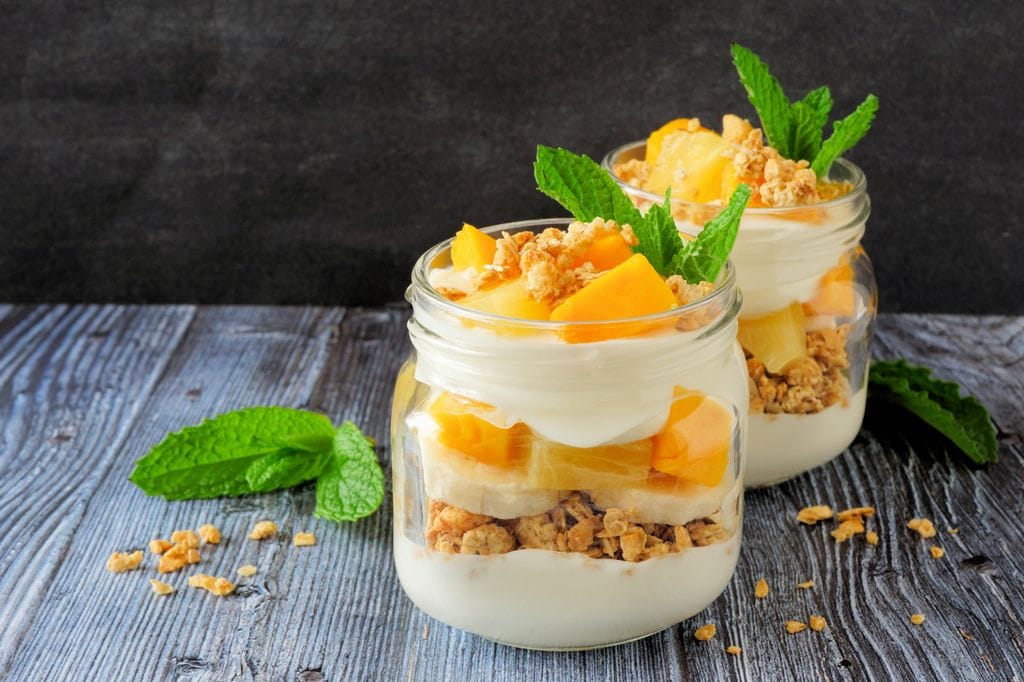 Parfait de piña