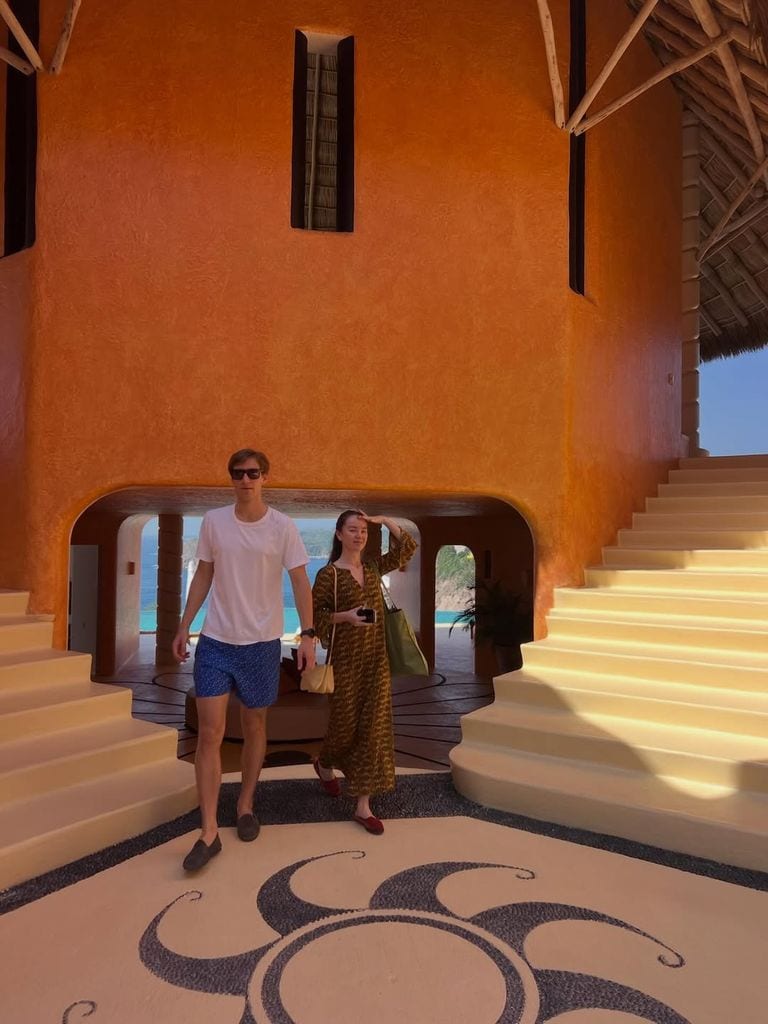 Alejandra de Hannover de vacaciones en México con su novio.