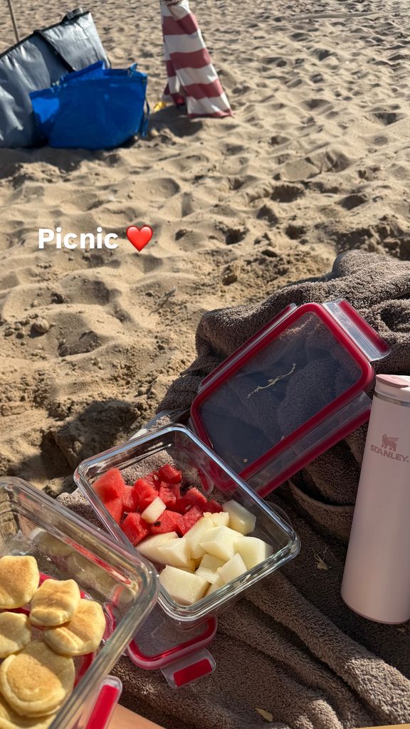 Imagen del picnic que ha compartido Georgina Rodríguez