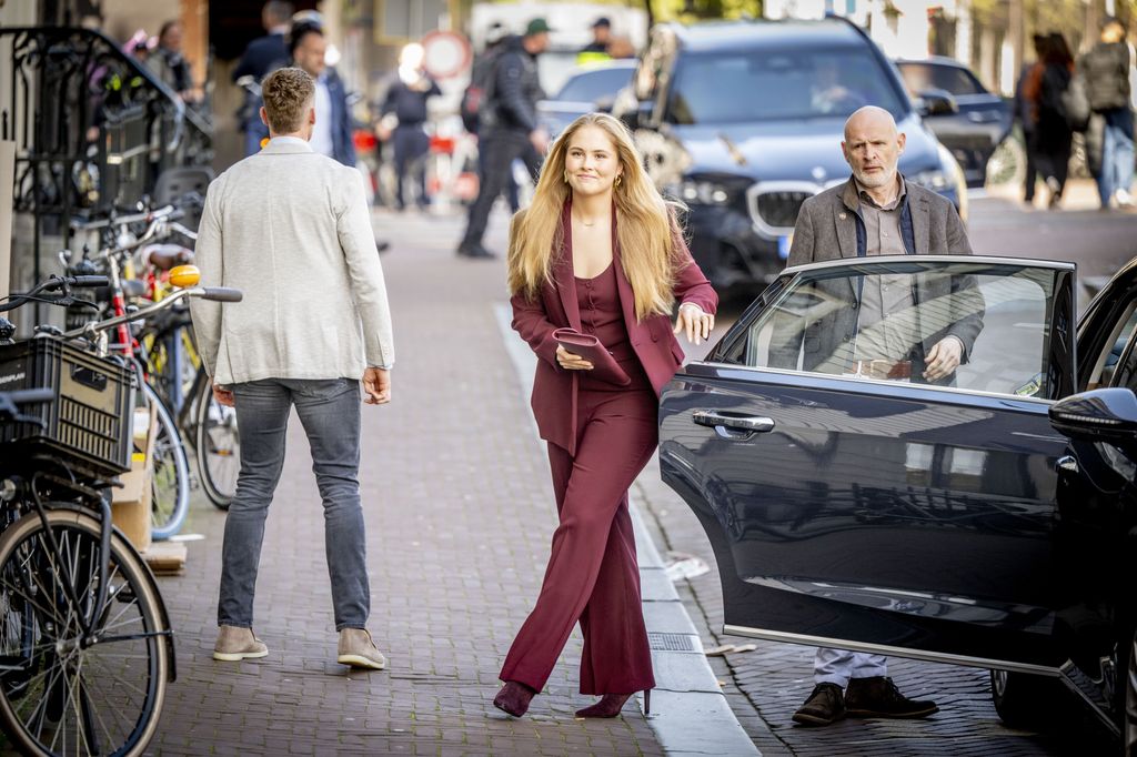 La princesa Amalia de Holanda visita Amsterdam 
