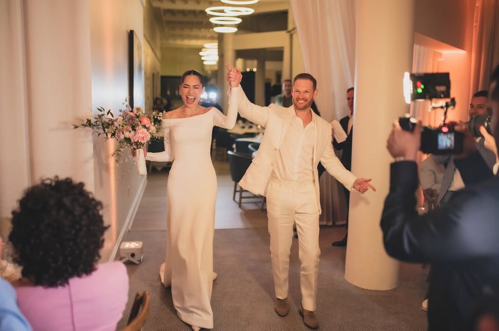 Los novios se juraron amor eterno en enero de 2025