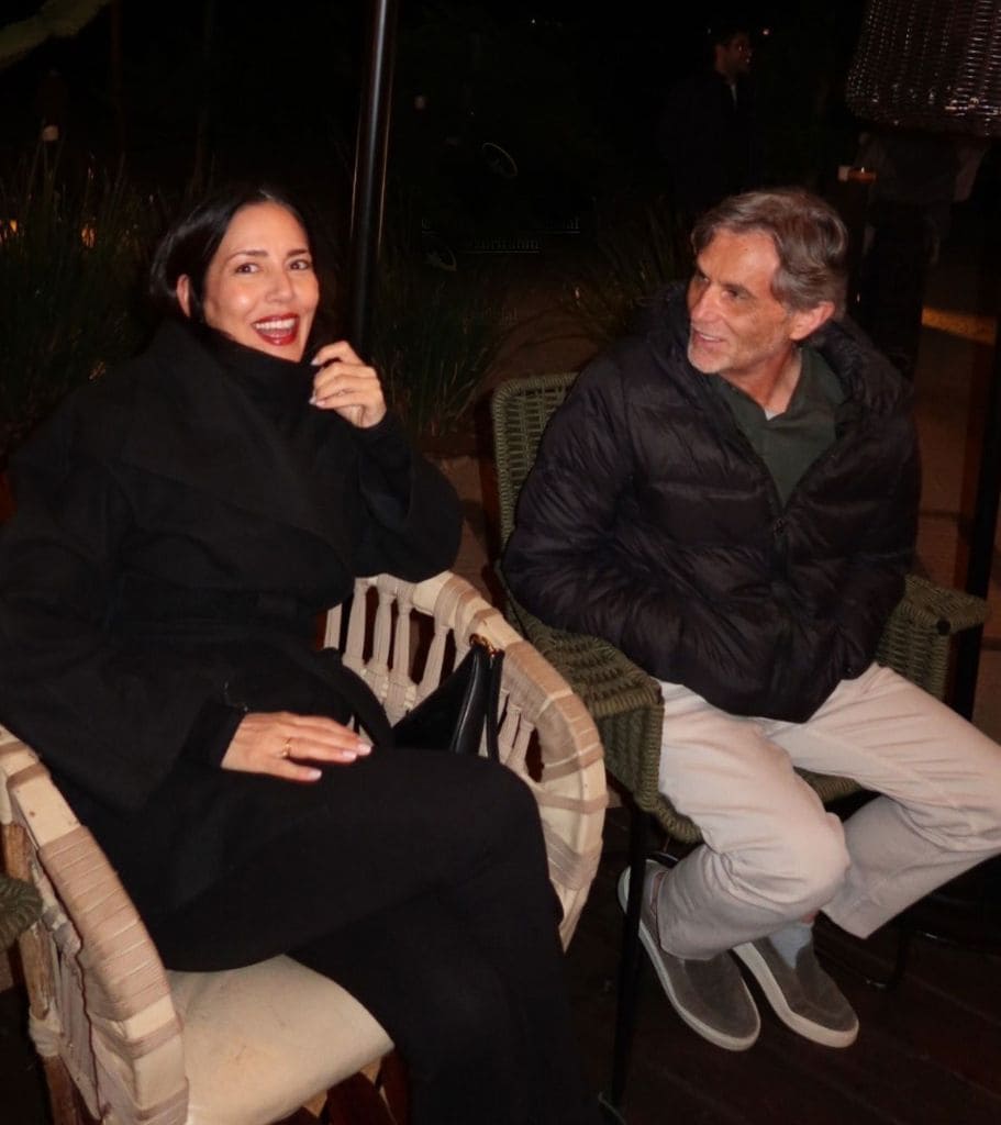 A este viaje, también acudió su mamá, Stephanie Salas y su novio, el actor Humberto Zurita.