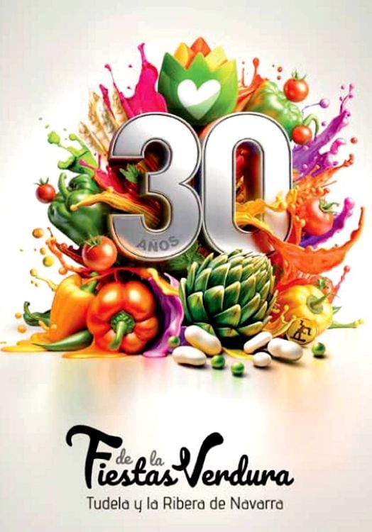 Cartel Fiesta de las Verduras 2024