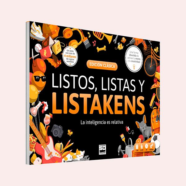 SD GAMES Juego De Mesa Listos Listas Y Listakens Edición Clásica