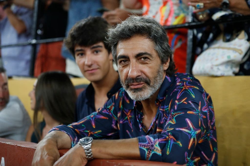 Juan del Val during the bullfight in Marbella , 8 August  2025.