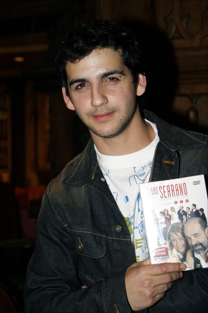 Fran Perea cuando la serie salió en formato DVD en 2004