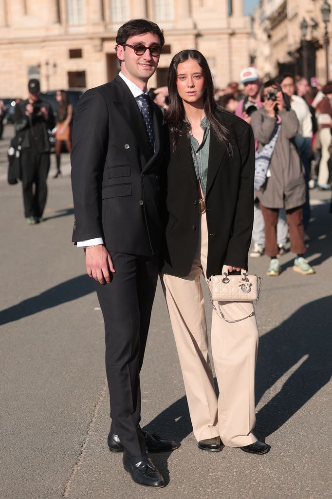 Victoria Federica de Marichalar y Jorge Navalpotro en París en la semana de la moda en marzo de este año