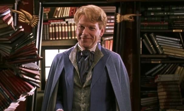  Kenneth Branagh interpetó al profesor Lockhart en las películas