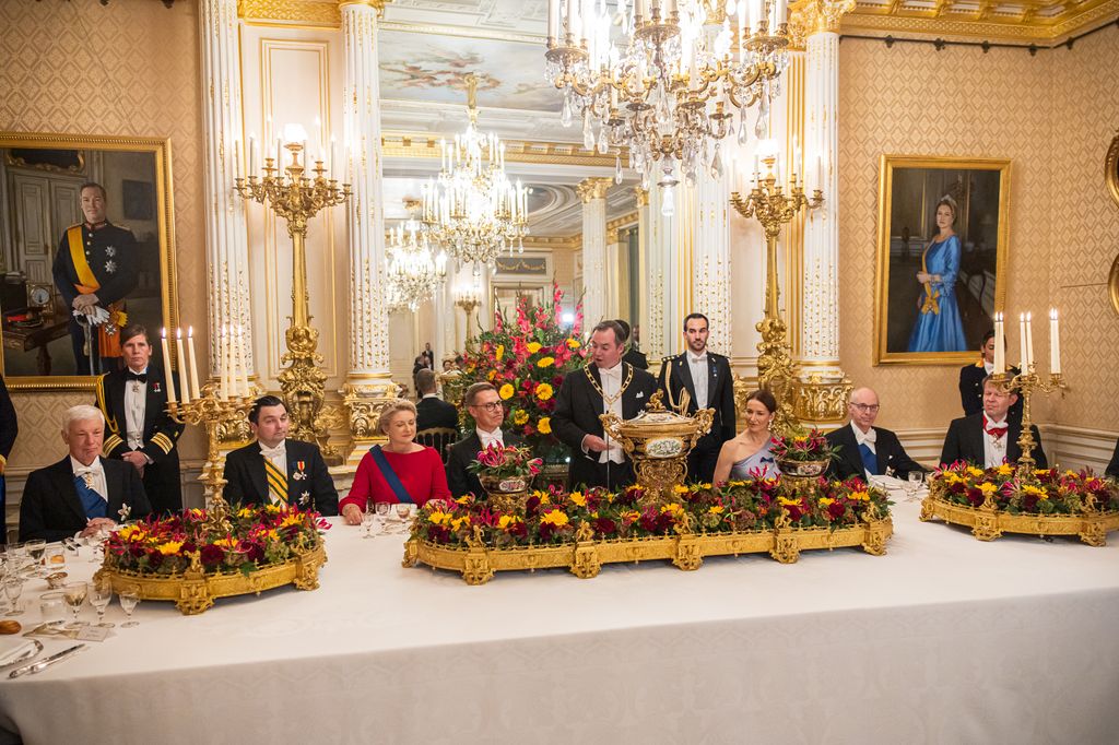 Durante el brindis oficial del banquete, el Gran Duque Guillermo tomó la palabra para destacar la profunda sintonía entre Luxemburgo y Finlandia
