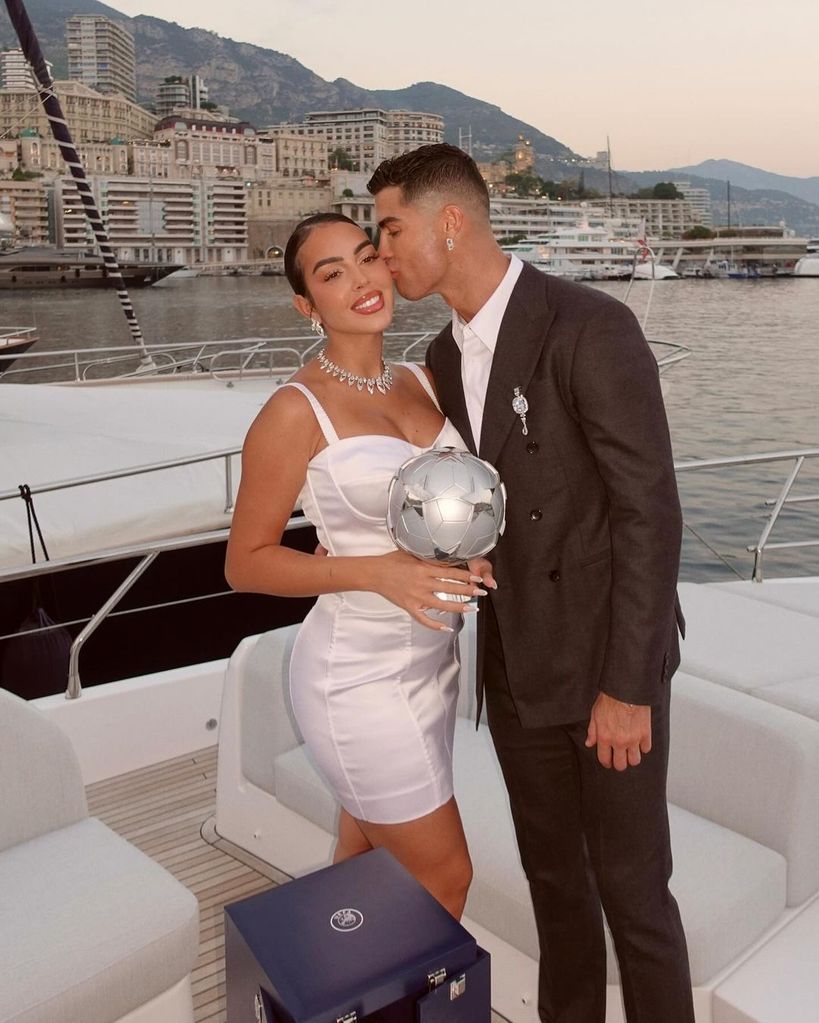 Georgina Rodríguez y Cristiano Ronaldo