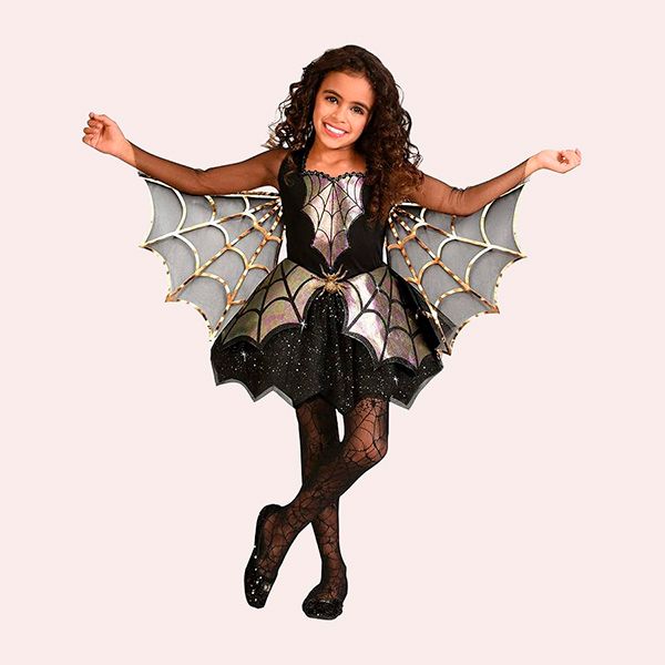 Disfraz Niña Araña amscan Childs Iridescent Spider