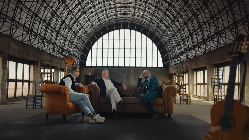Hermanos Cadaval durante su entrevista en Viajando con Chester