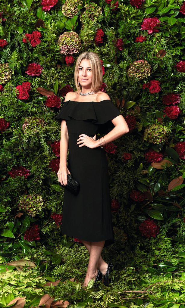 Cristina Reyes en la fiesta de HOLA
