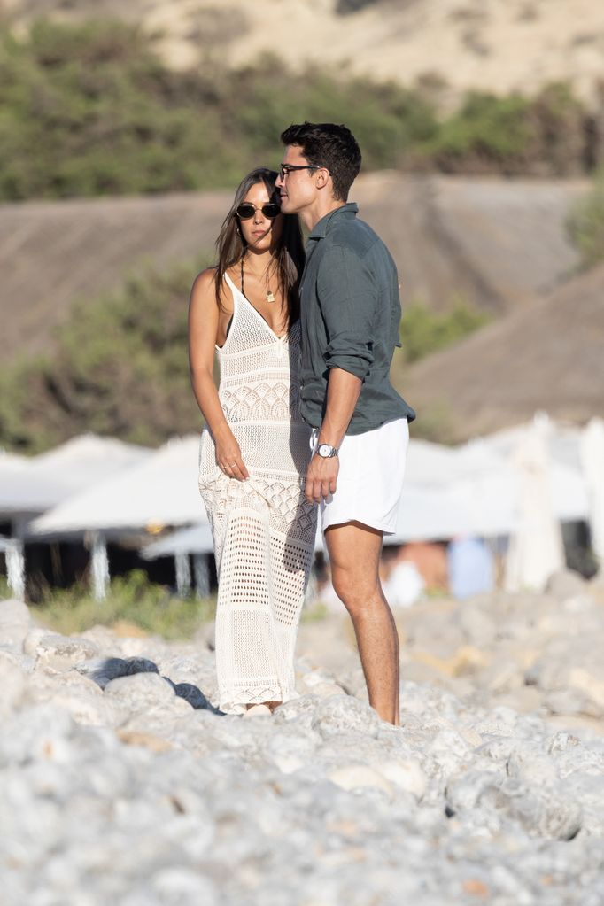 Álex González y Camila Rojido. Ibiza 2024