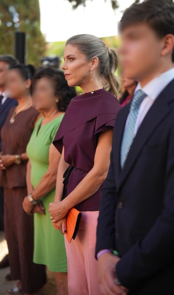 Manuela Villena en la toma de posesión de Juanma Moreno, 2026.