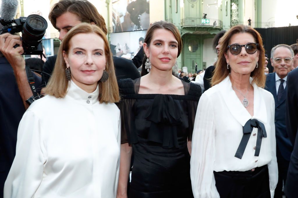 Carole Bouquet, Carlota Casiraghi y Carolina de Mónaco