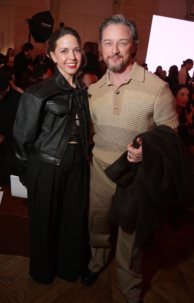 Lisa Liberati y James McAvoy