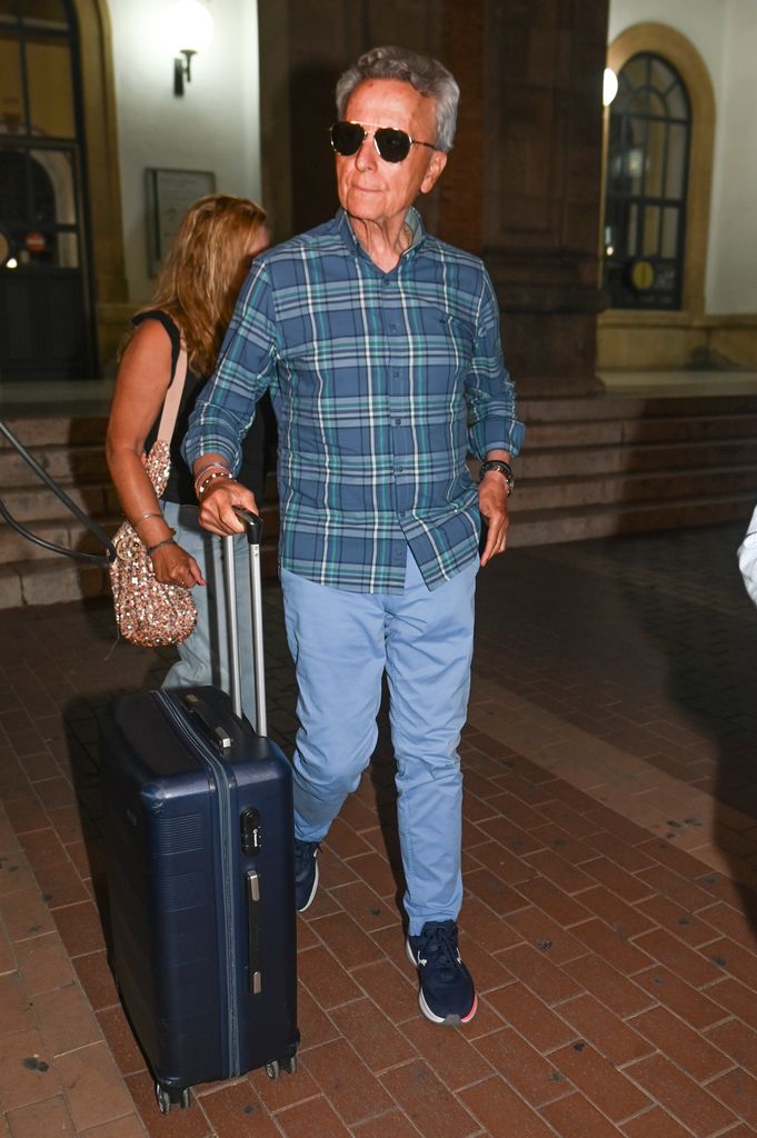 Jose Ortega Cano llega a Jerez de la Frontera para despedirse de Michu