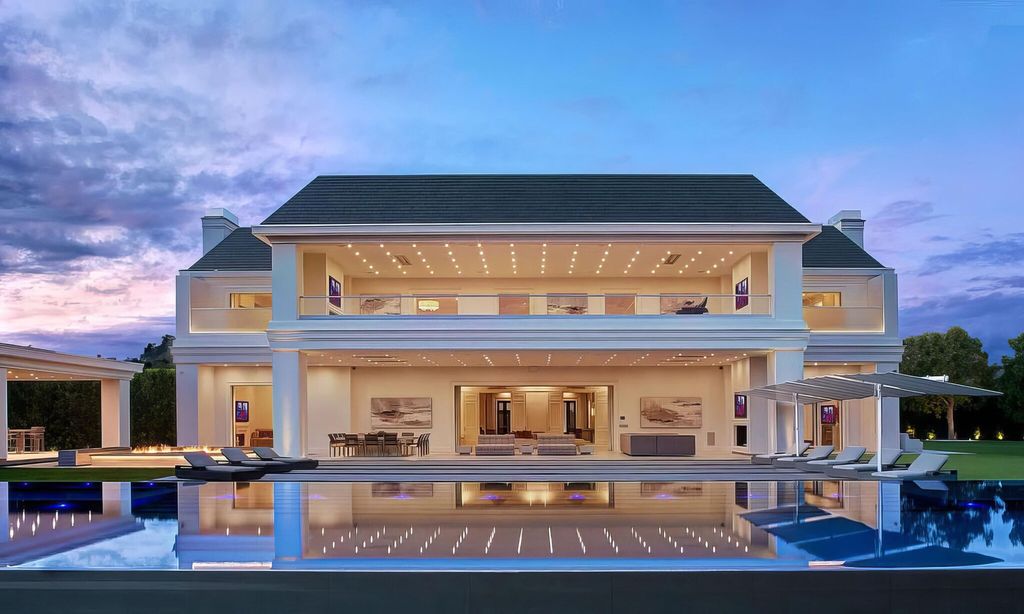 la casa de jennifer lopez y ben affleck en beverly hills