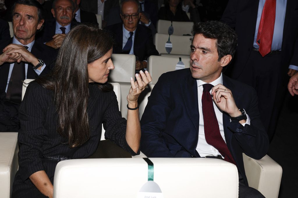 Jose Maria Aznar Botella y su esposa Mónica Abascal