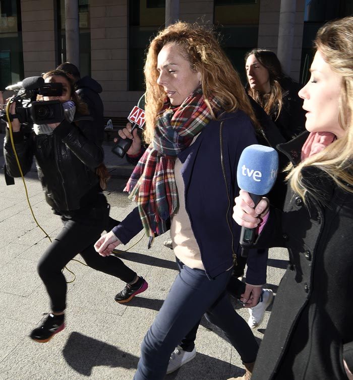 Rocío Carrasco en los juzgados