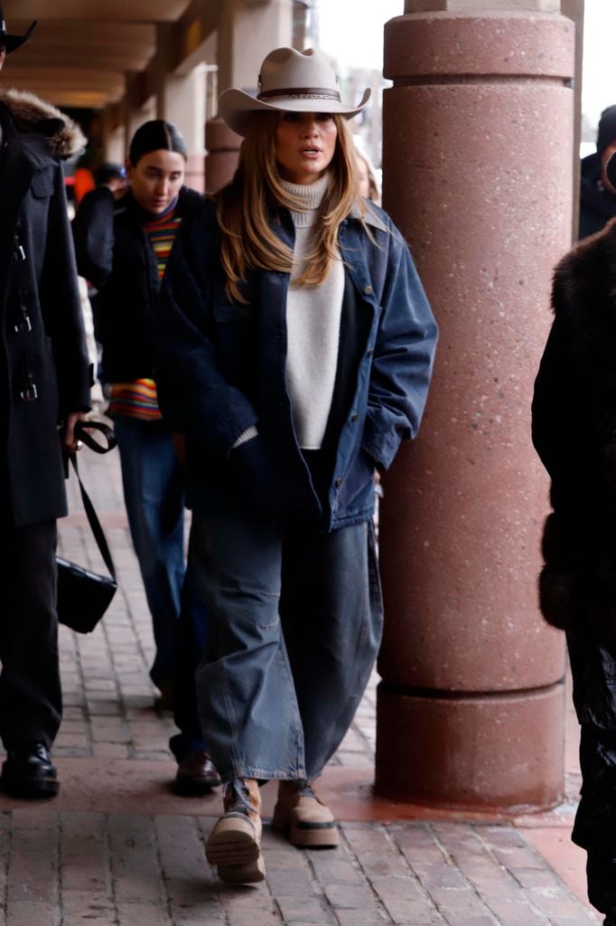 Jennifer Lopez ha pasado unos días este invierno en la estación de Colorado.