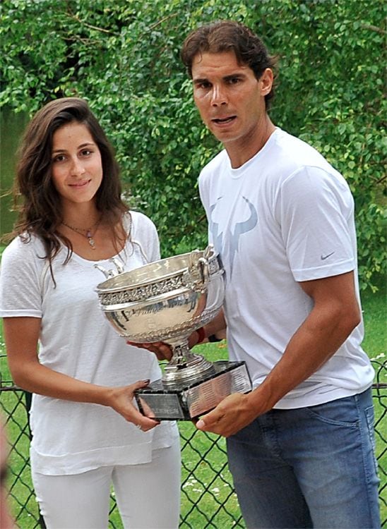 Rafa Nadal y Mery Perelló