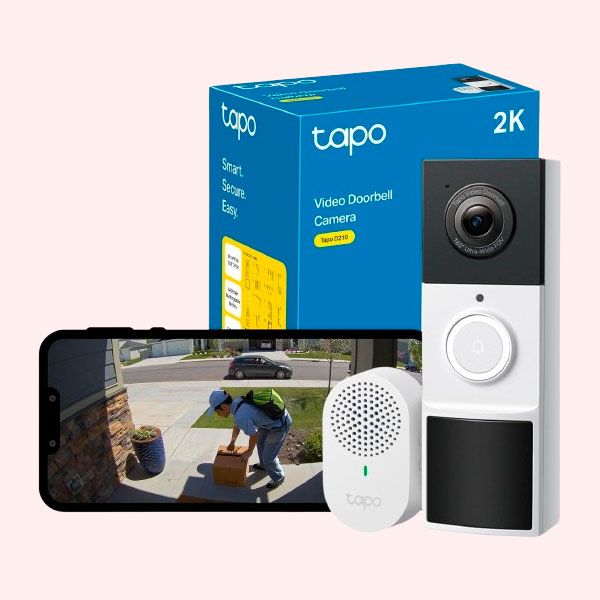 Tapo D210 Timbre Inalámbrico: calidad de imagen excepcional y seguridad con almacenamiento flexible