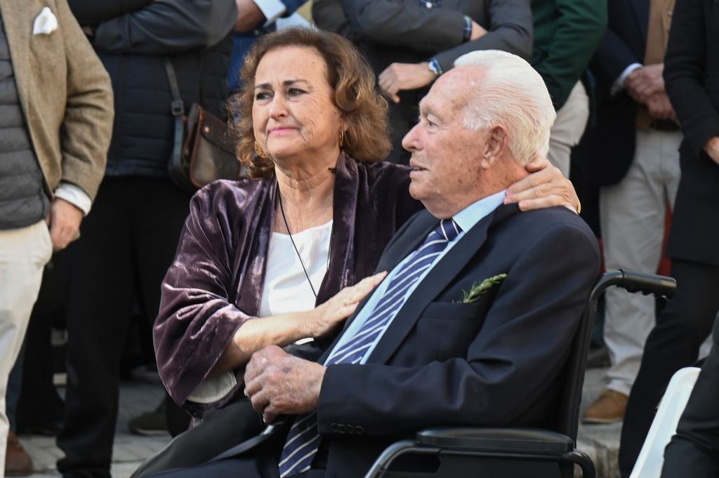 Curro Romero y Carmen Tello, en una imagen de archivo